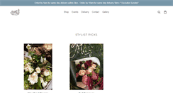 Desktop Screenshot of maggiemayflowers.com